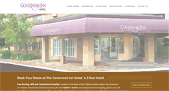 Desktop Screenshot of governorsinnhotel.com